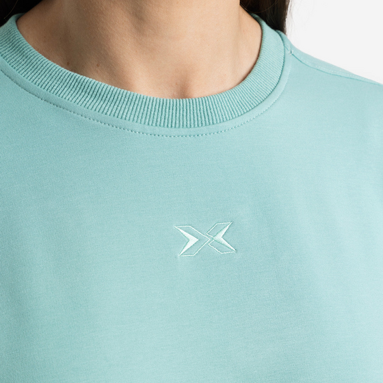 PICSIL SPORT Sweatshirt Women Crop Jersey Stretch på