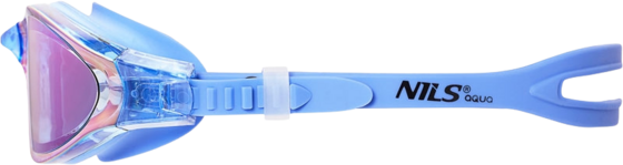 NORTHIX Swimming Goggles, Anti-fog, Uv Protection, Blue/rainbow på