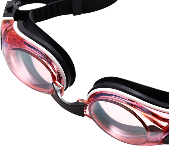 NORTHIX Swimming Goggles, Black/rainbow, Anti-fog, Uv Protection på