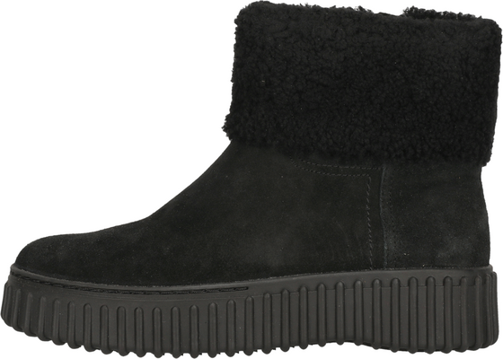 CLARKS Torhill Svart Med Rand Linjesida på