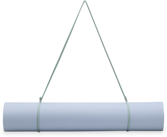 GAIAM Tpe Chambray Sea Salt Yoga Mat 6mm på