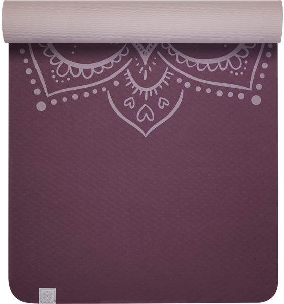 GAIAM Tpe Yoga Mat Blush 6mm på