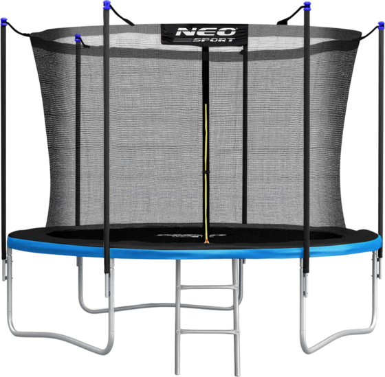 B2X Trampoline For The Garden 8ft/252cm With Internal Safety Net And Ladder Neo-sport på
