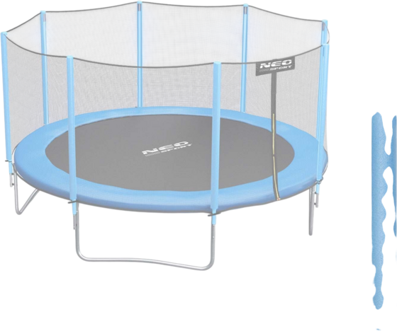 B2X Trampoline Top Post With Outer Net 8-15 Ft Blue Neo-sport på