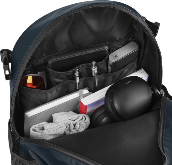NORTHIX Travel Backpack, 20l Pu Laptop Compartment, Blue på