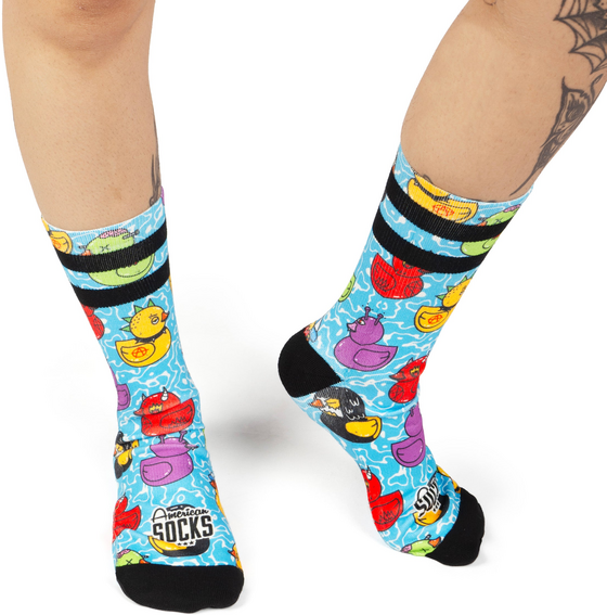 AMERICAN SOCKS Tub Duck - Mid High på
