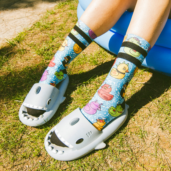 AMERICAN SOCKS Tub Duck - Mid High på