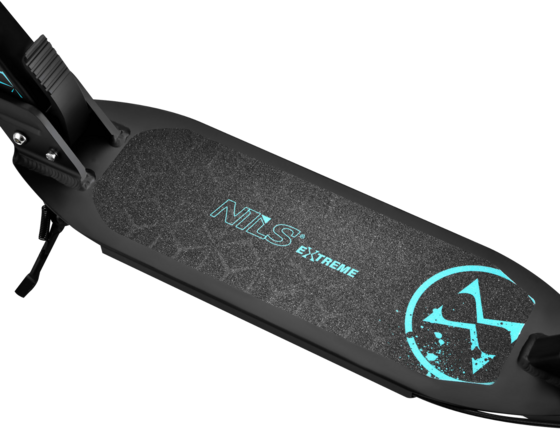 NORTHIX Turquoise Kick Scooter, Adjustable Height, Foldable Design på