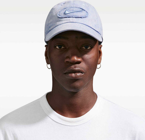 NIKE Unstructured Denim Patch Cap Club på