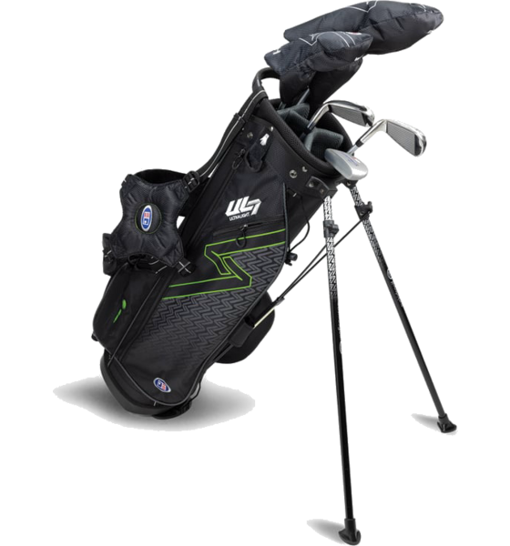US KIDS Us Kids Ul7 57 5 Club Stand Set, All Graphite, Black/green Bag på