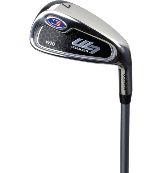 US KIDS Us Kids Ul7 63 5 Club Stand Set, All Graphite, Black/gold Bag på