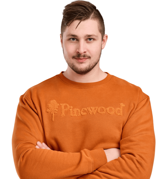 PINEWOOD Värnamo Pw Logo Sweater på