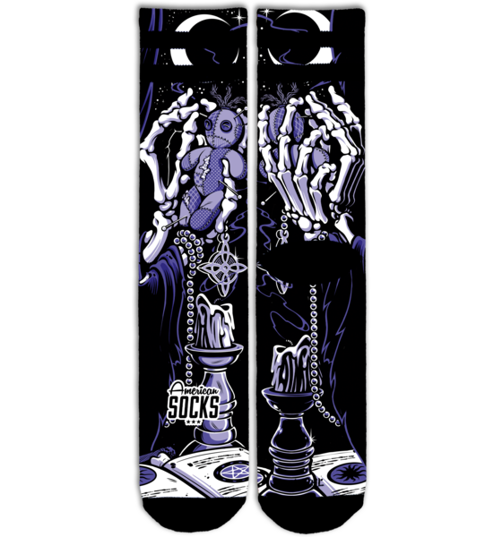 AMERICAN SOCKS Voodoo - Mid High på