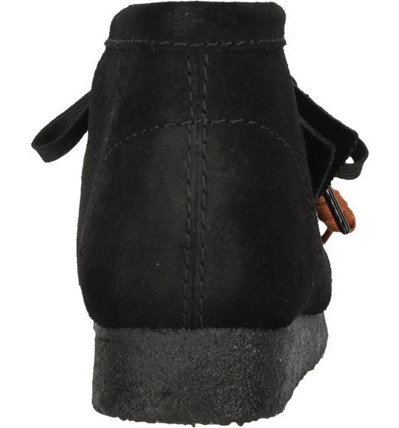 CLARKS ORIGINALS Wallabee Boot Black Sde på