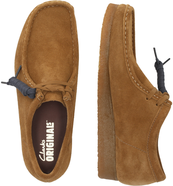 CLARKS ORIGINALS Wallabee Cola på