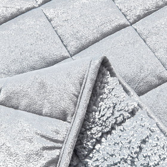 TRENDREHAB Weighted Blanket With Sherpa Fleece på