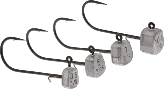 WESTIN Westin Ned Jig Head #2/0 3,5g Lead 3pcs på
