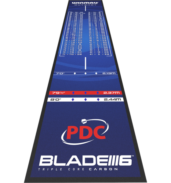 WINMAU Winmau Dart Mat Outshot Soft på