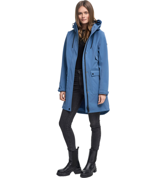 NAVAHOO Women Spring Jacket Morgennebel på