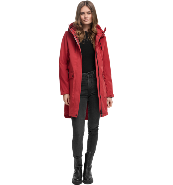 NAVAHOO Women Spring Jacket Morgennebel på