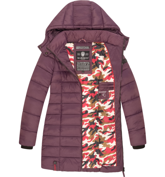 MARIKOO Women Winterjacket Abendsternchen på