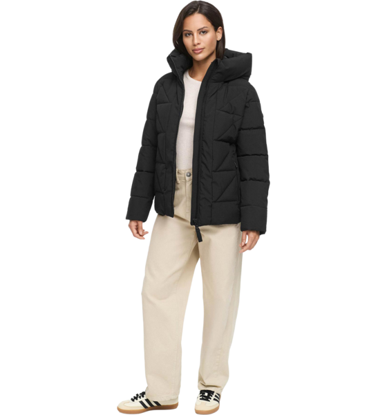 MARIKOO Women Winterjacket Kuschelnasee på