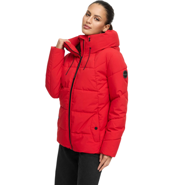 MARIKOO Women Winterjacket Kuscheltatze på