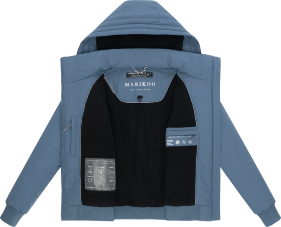 MARIKOO Women Winterjacket Mooni på