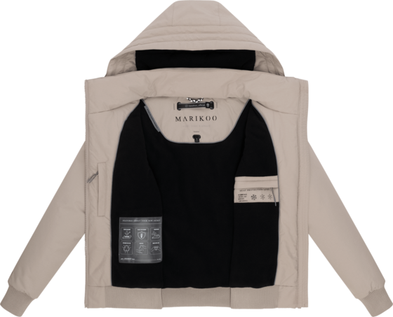 MARIKOO Women Winterjacket Mooni på