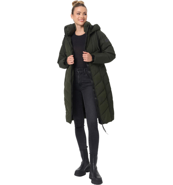 NAVAHOO Women Winterjacket Sahnekatzi på