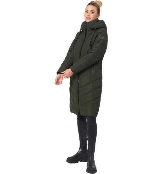 NAVAHOO Women Winterjacket Sahnekatzi på