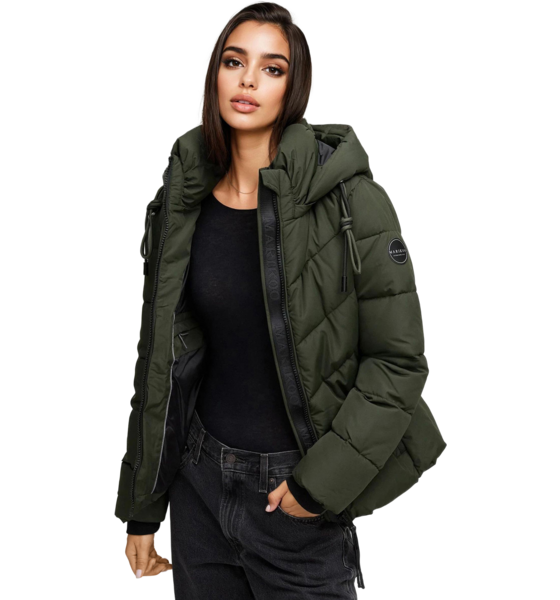 MARIKOO Women Winterjacket Sahnemausii på