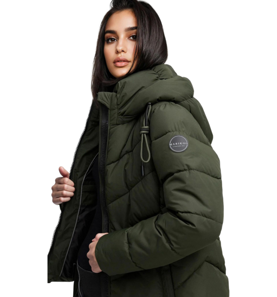 MARIKOO Women Winterjacket Sahnemausii på
