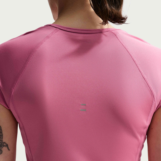 NIKE Women's Dri-fit Cap-sleeve Running Top Tempo Swoosh på