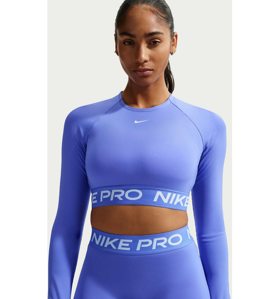 NIKE Women's Dri-fit Cropped Long-sleeve Top Pro på
