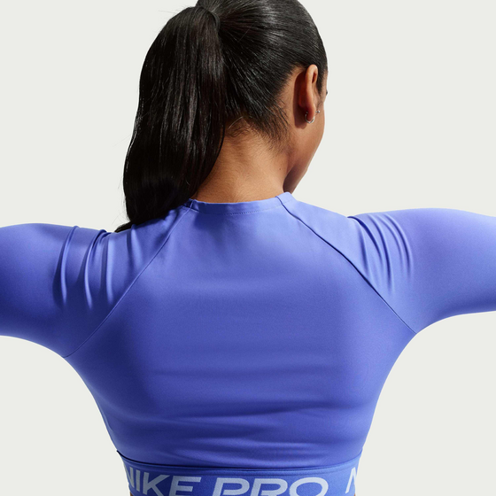 NIKE Women's Dri-fit Cropped Long-sleeve Top Pro på