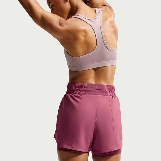 NIKE Women's Dri-fit High-waisted 8cm (approx.) 2-in-1 Shorts One på