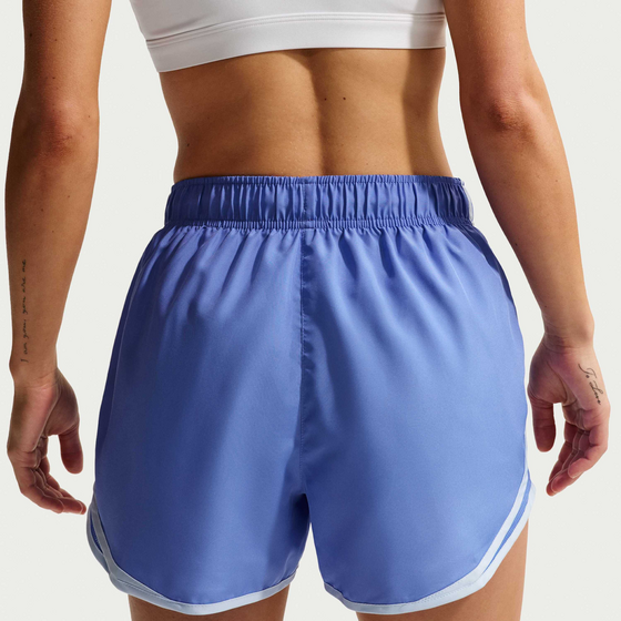 NIKE Women's Dri-fit Mid-rise Brief-lined Running Shorts Tempo på