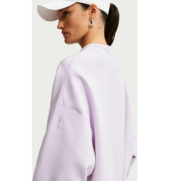 NIKE Women's Dri-fit Oversized Crew-neck Top 24.7 Impossiblysoft på