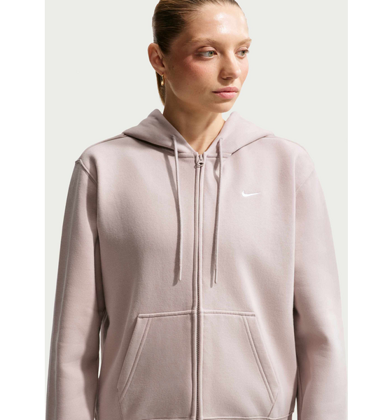 NIKE Women's Full-zip Hoodie Studio Fleece Medium Weight på