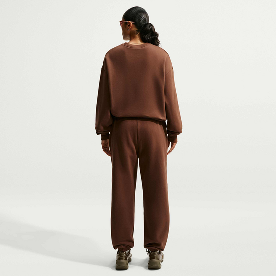 NIKE Women's High-rise Oversized Cuffed Trousers Studio Fleece Medium Weight på