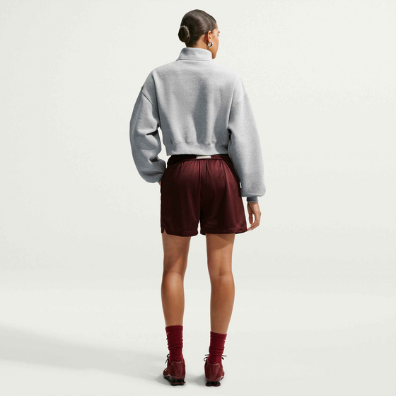 NIKE Women's Oversized 1/4-zip Cropped Top Studio Fleece Medium Weight på