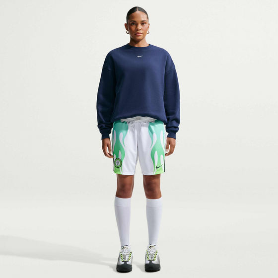 NIKE Women's Oversized Crew-neck Sweatshirt Studio Fleece Medium Weight på