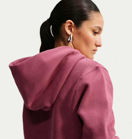 NIKE Women's Pullover Hoodie Studio Fleece Medium Weight på