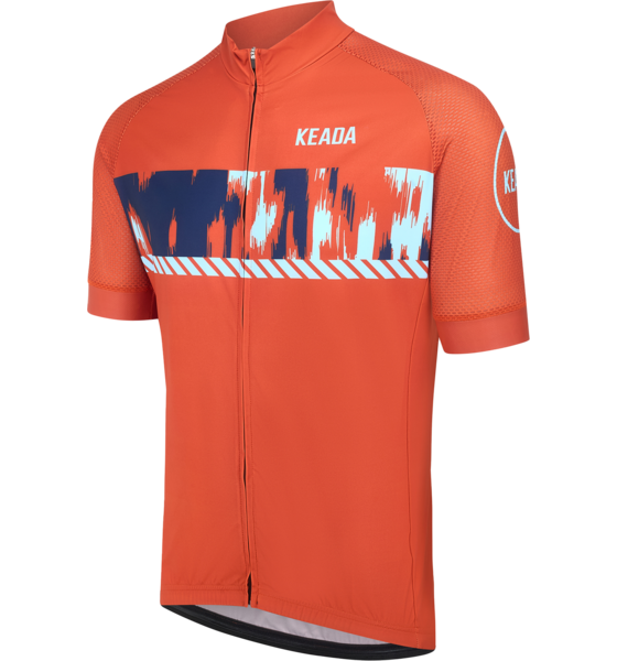 KEADA SPORTS Womens Short Sleeved Cycling Jersey - Signal Two på