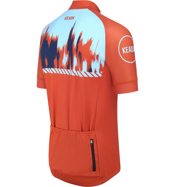 KEADA SPORTS Womens Short Sleeved Cycling Jersey - Signal Two på
