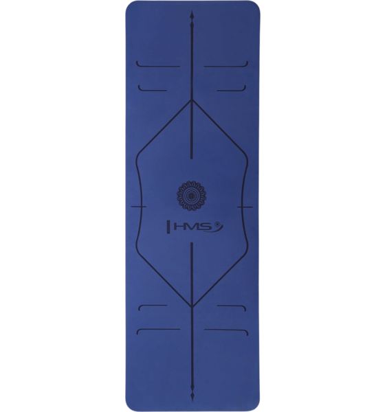 NORTHIX Yoga Mat Tpe, Dark Blue, Non-slip, 10mm Thick på
