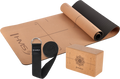 NORTHIX Yoga Set – Cork Mat, Block, Strap på