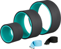 B2X Yoga Wheel Set Of 3 With 2 Yoga Bands på
