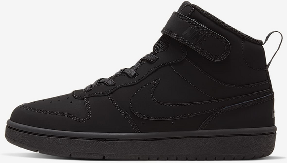 NIKE Younger Kids' Shoes Court Borough Mid 2 på